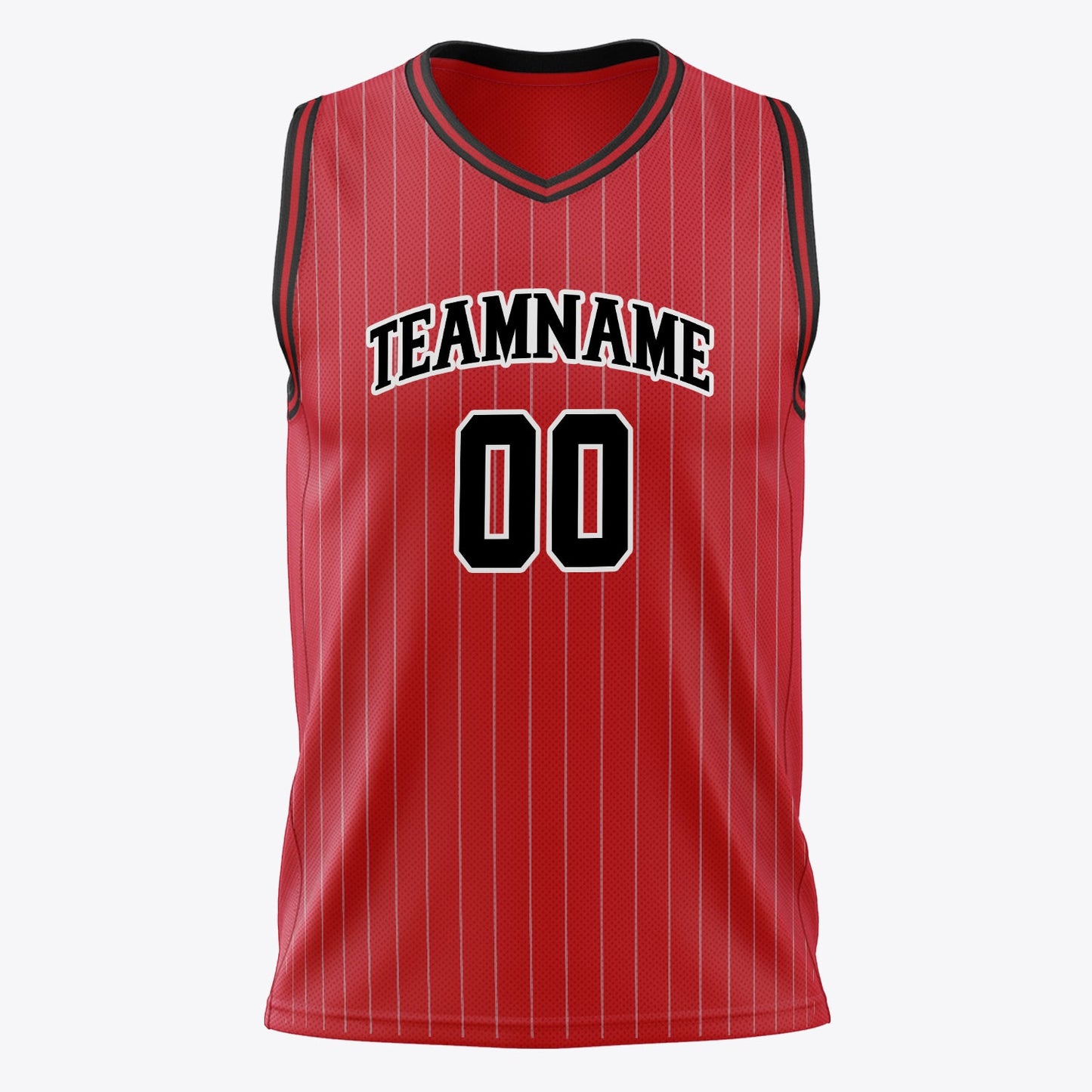 Baseline Pinstripe Basketball Jersey
