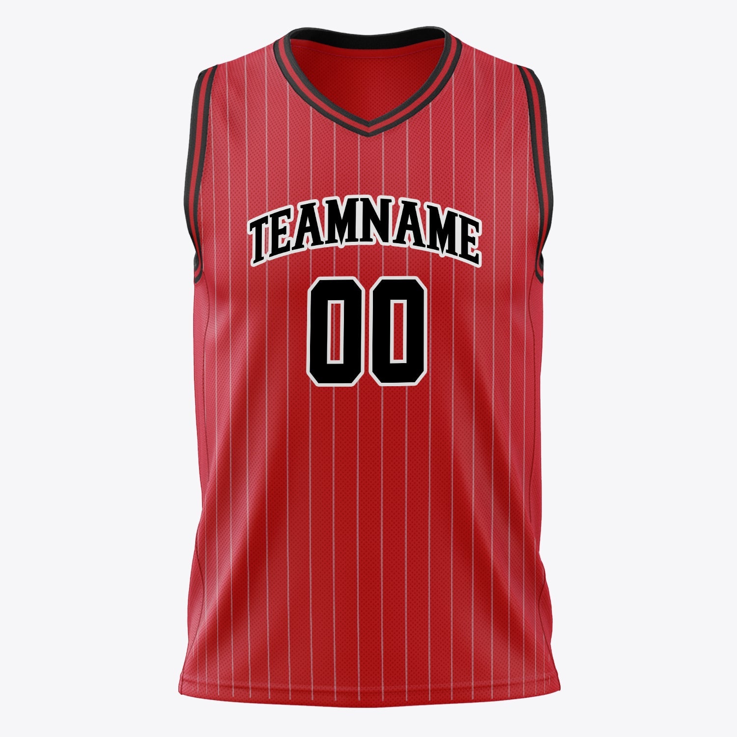 Baseline Pinstripe Basketball Jersey