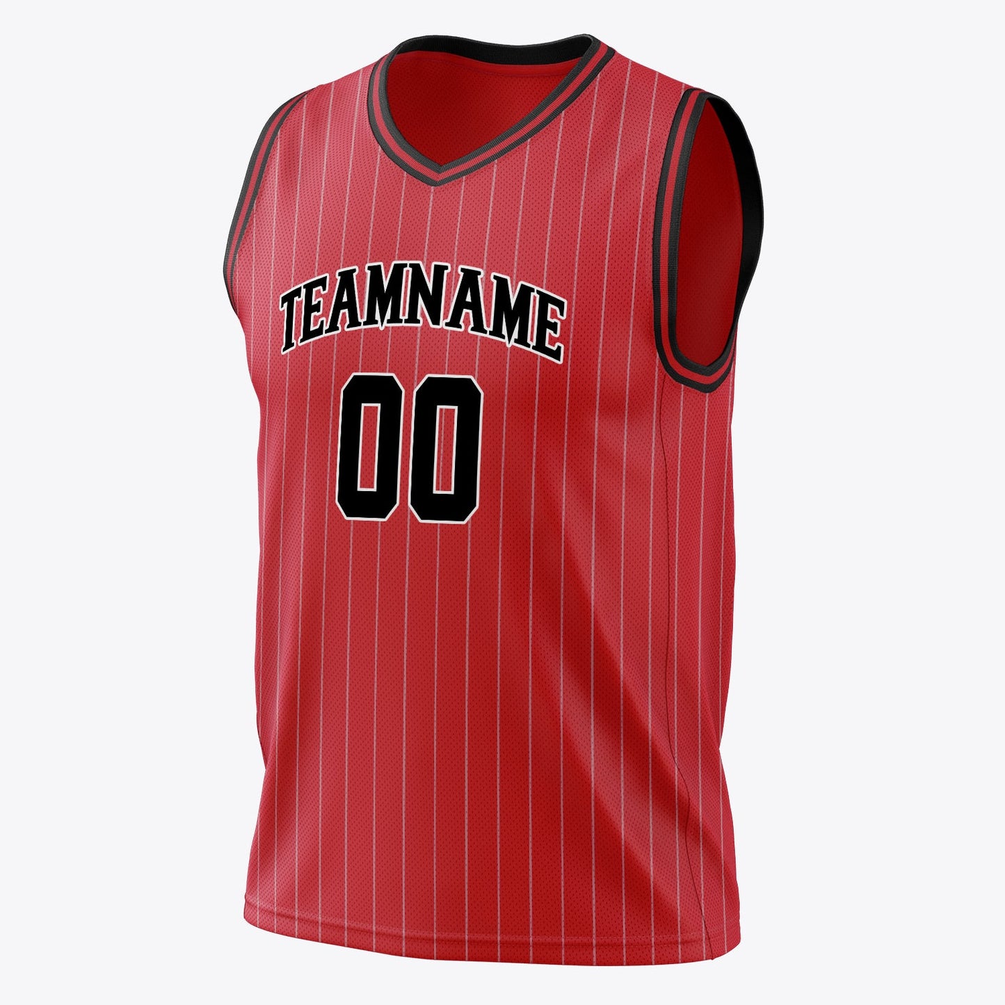 Baseline Pinstripe Basketball Jersey