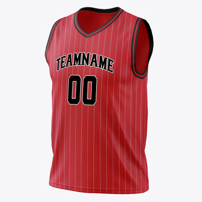 Baseline Pinstripe Basketball Jersey