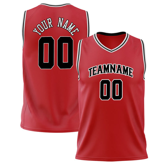 Impact Red Basketball Jersey