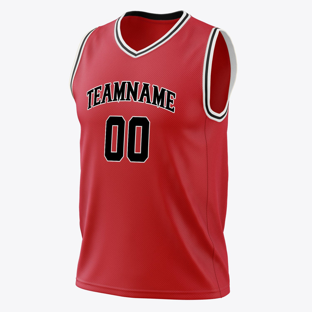 Impact Red Basketball Jersey