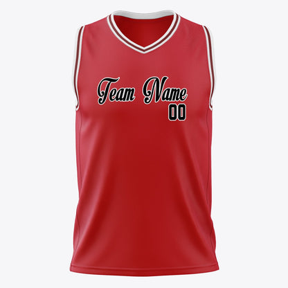 Prime Red Basketball Jersey