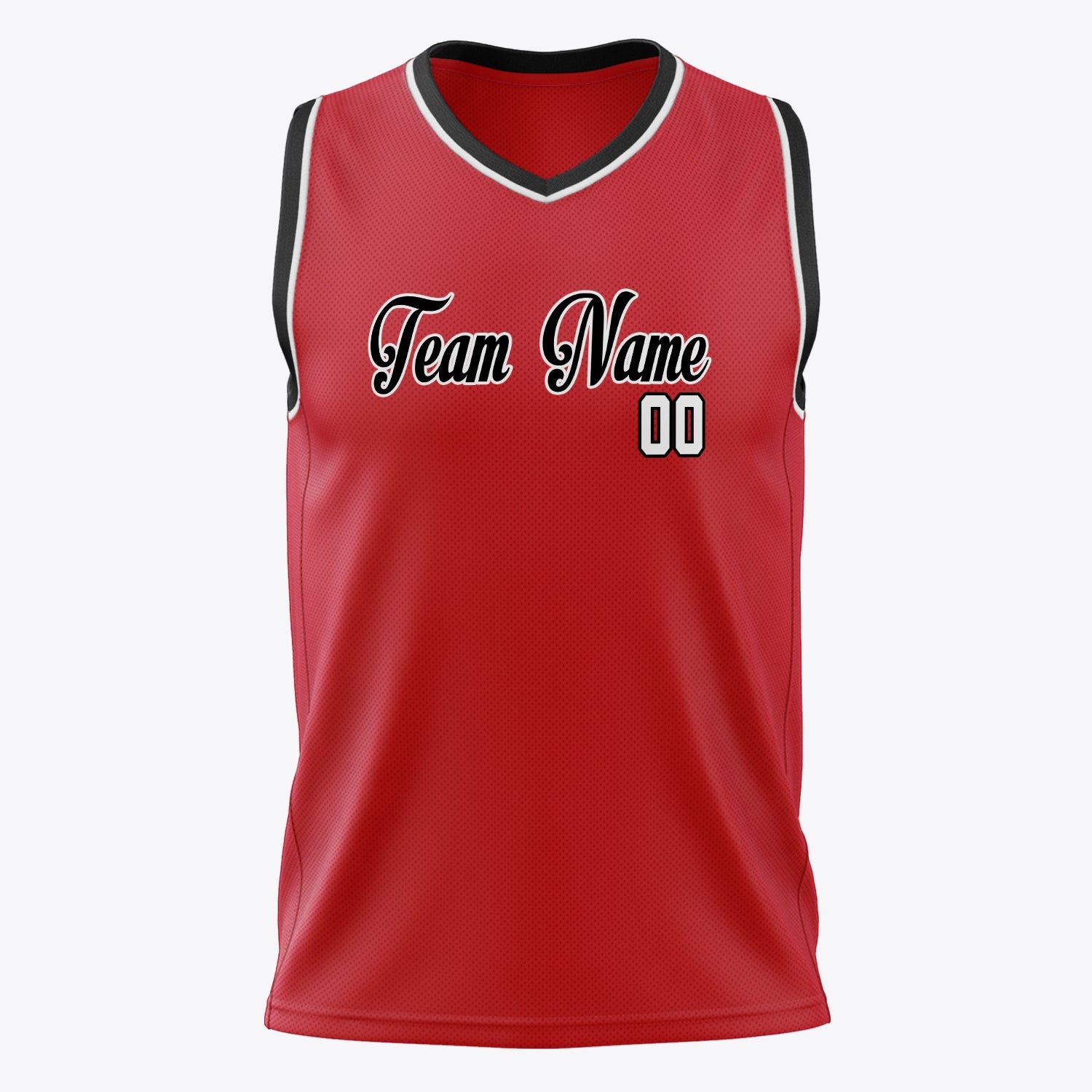 Icon Red Basketball Jersey