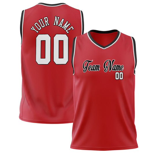Icon Red Basketball Jersey