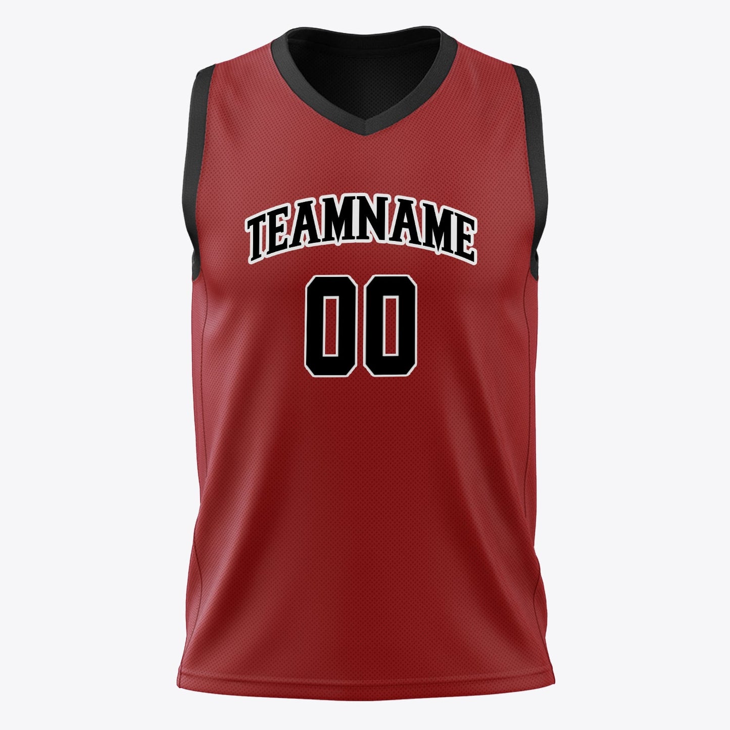 Court Red Basketball Jersey