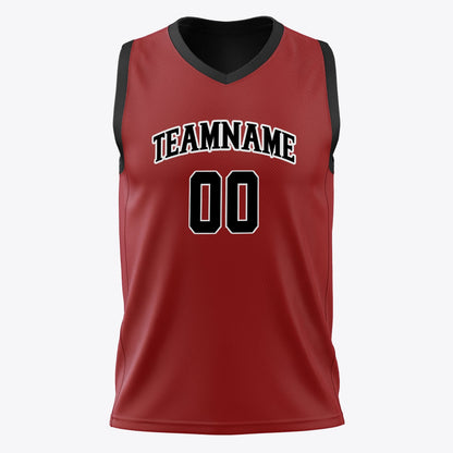 Court Red Basketball Jersey