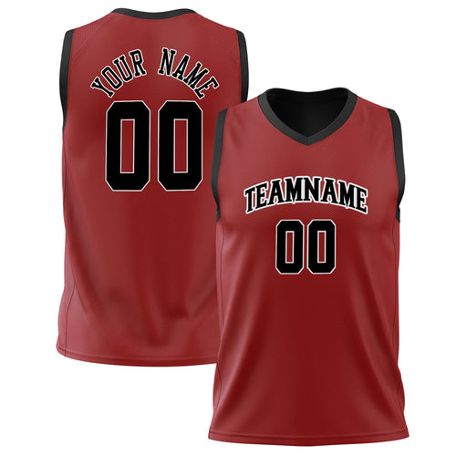 Court Red Basketball Jersey