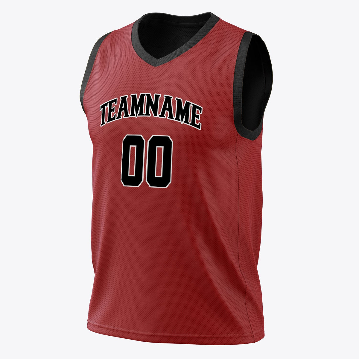 Court Red Basketball Jersey