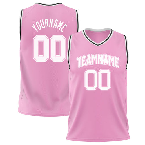Cloud Pink Basketball Jersey