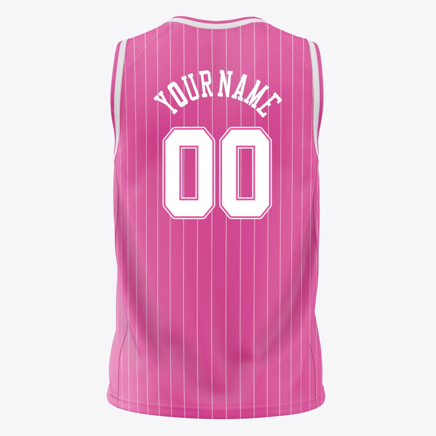 Whitecourt Pinstripe Basketball Jersey