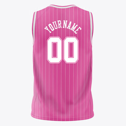 Whitecourt Pinstripe Basketball Jersey