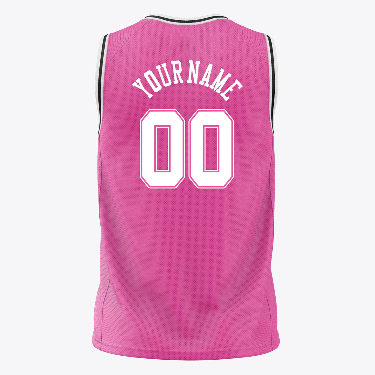 Classic Pink Basketball Jersey
