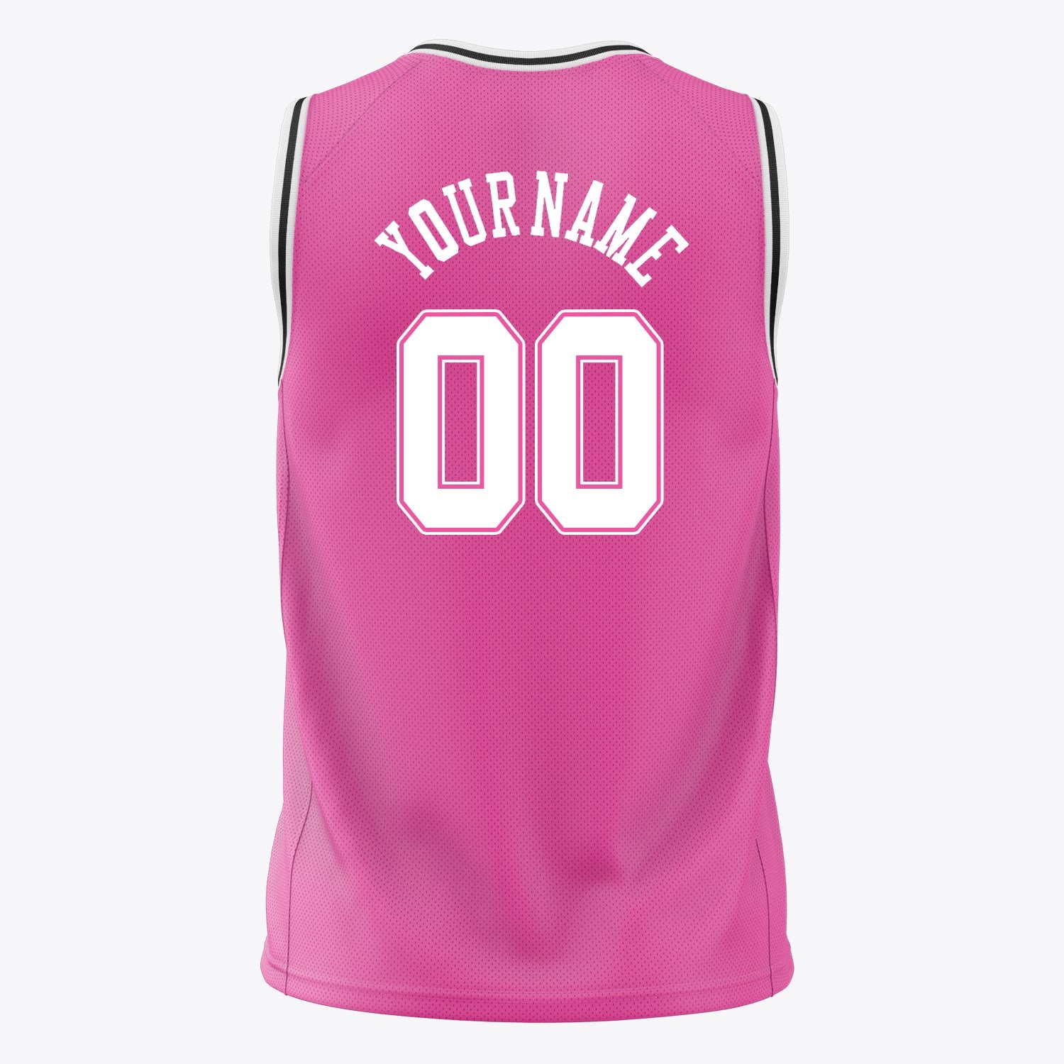 Classic Pink Basketball Jersey