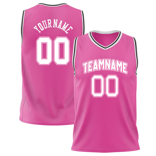 Classic Pink Basketball Jersey
