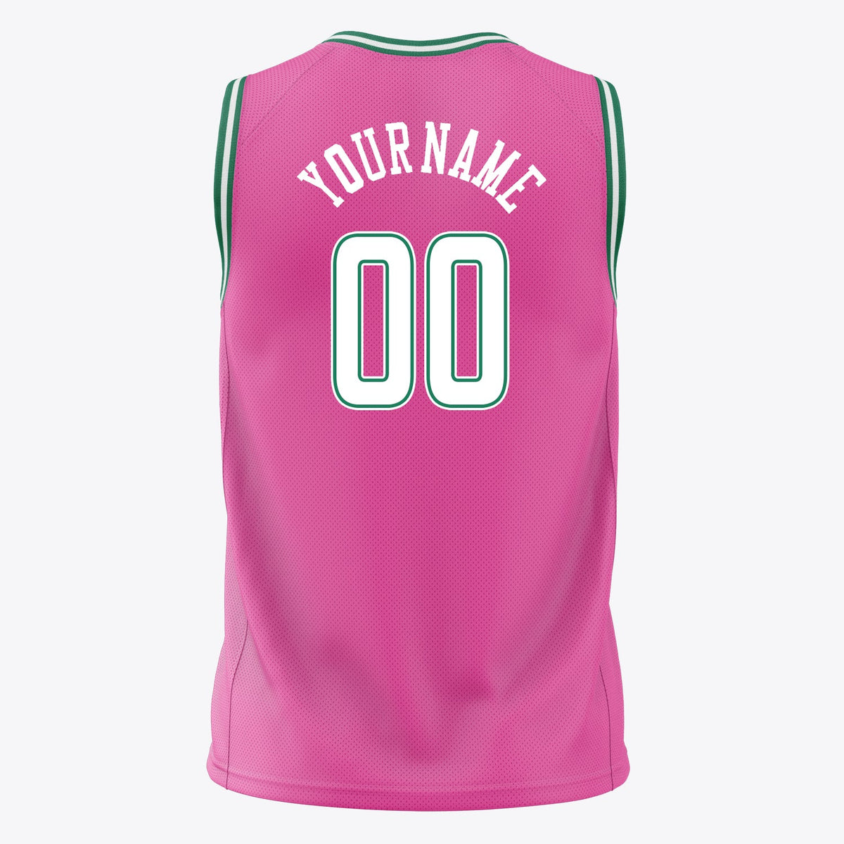 Courtline Pink Basketball Jersey