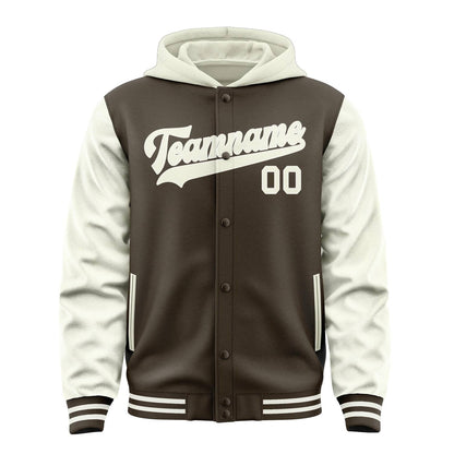 Brown & Cream Club Jacket