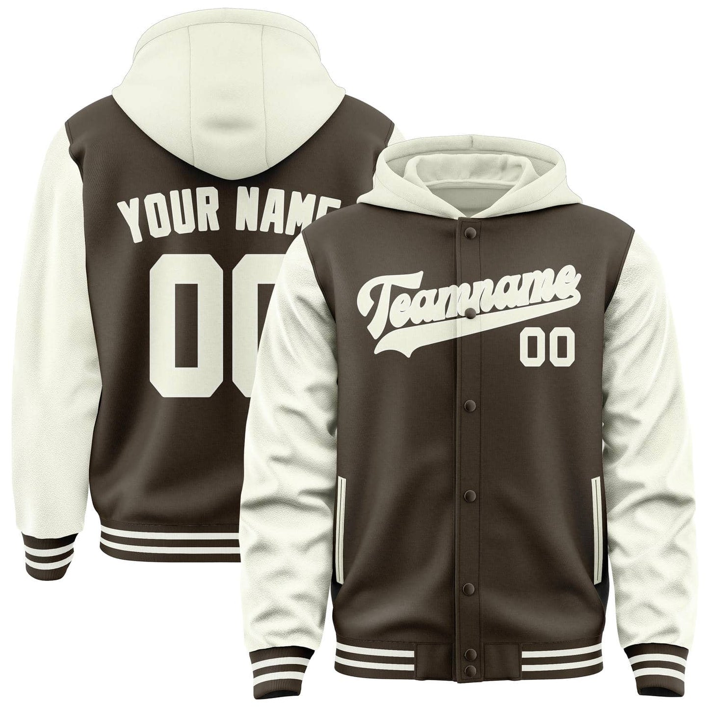 Brown & Cream Club Jacket