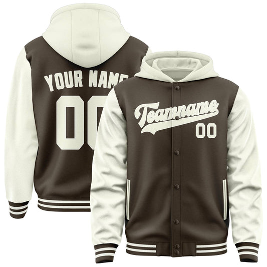 Brown & Cream Club Jacket