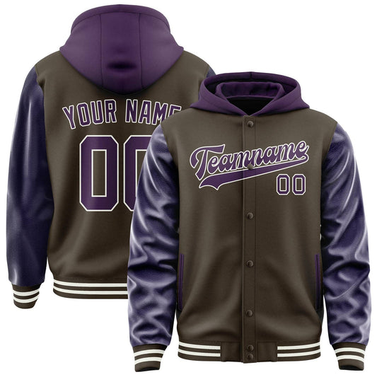 Brown & Purple Heritage Jacket