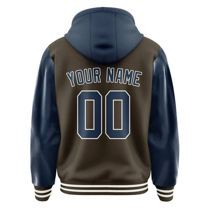 Brown & Blue League Jacket