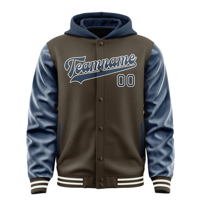 Brown & Blue League Jacket