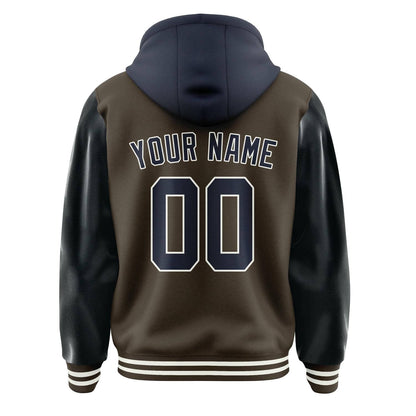 Brown & Navy Bench Jacket