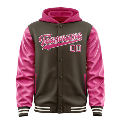 Brown & Pink Avenue Jacket