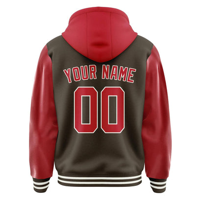 Brown & Red District Jacket
