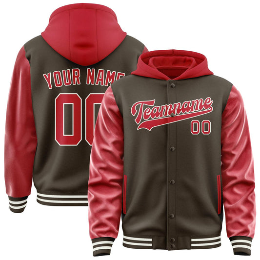 Brown & Red District Jacket