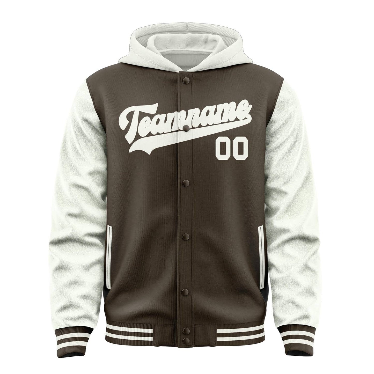 Brown & White Classic Jacket