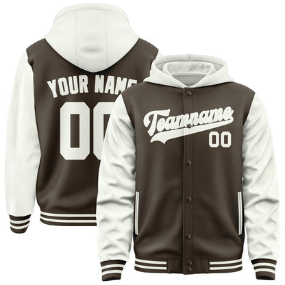 Brown & White Classic Jacket