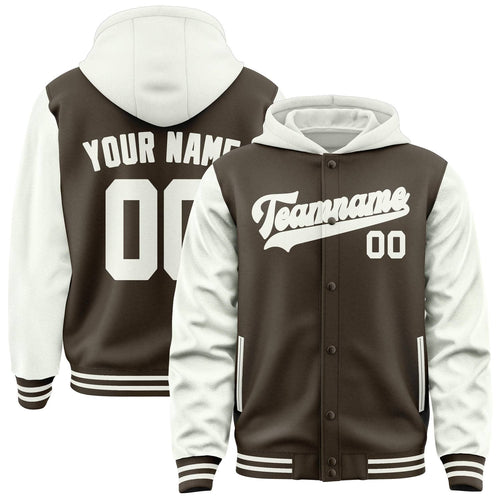Brown & White Classic Jacket