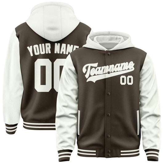 Brown & White Classic Jacket