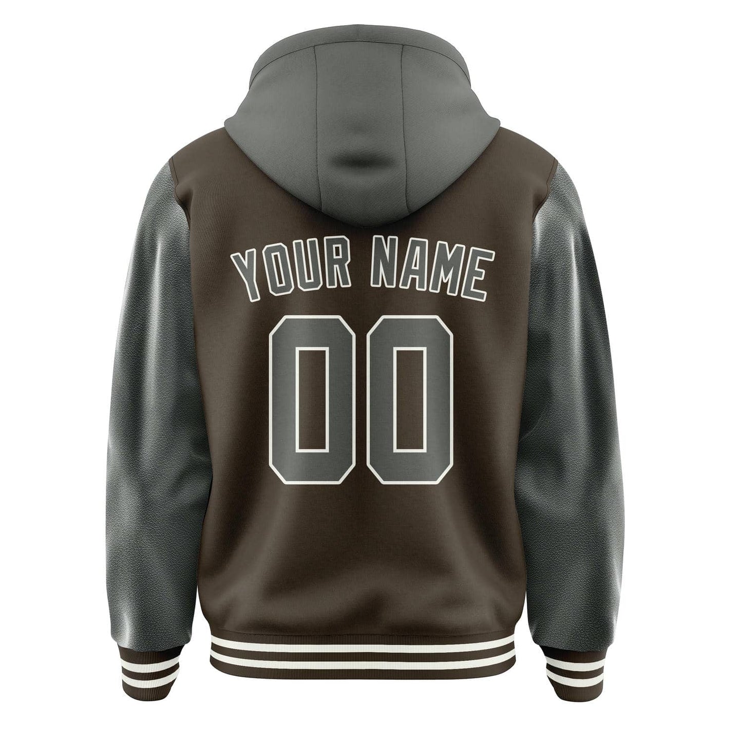 Brown & Dark Grey North Jacket