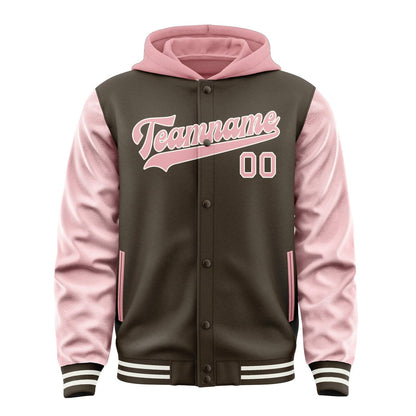 Brown & Light Pink West Jacket