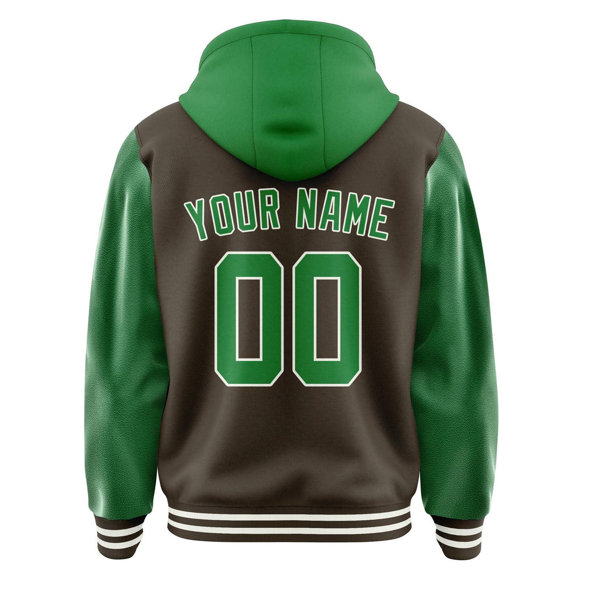 Brown & Emerald Green Summit Jacket