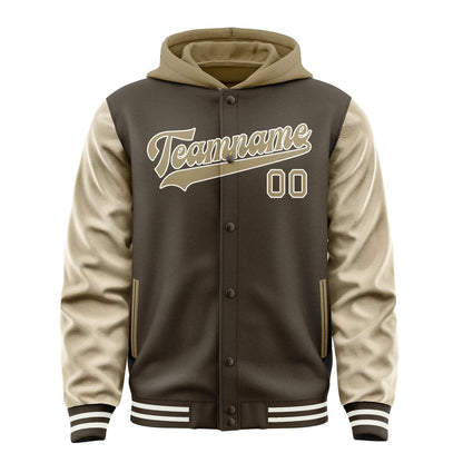 Brown & Light Khaki Harbor Jacket