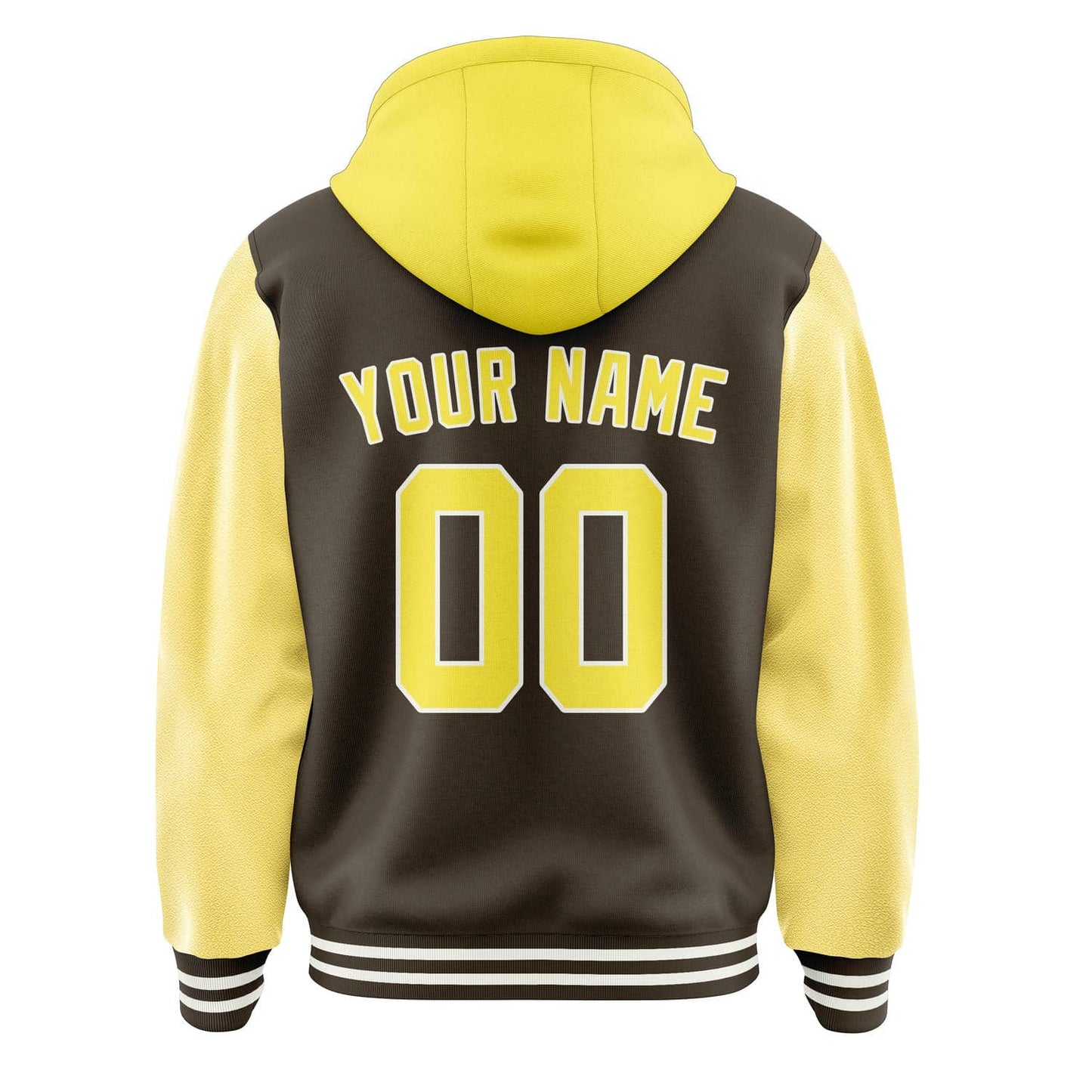Brown & Light Yellow Sideline Jacket