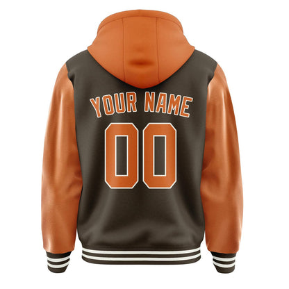 Brown & Orange Club Jacket