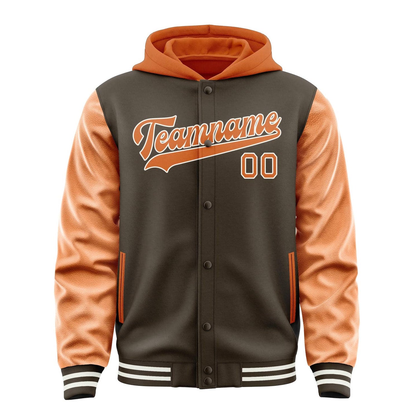 Brown & Orange Club Jacket