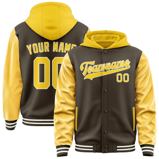 Brown & Gold Crest Jacket
