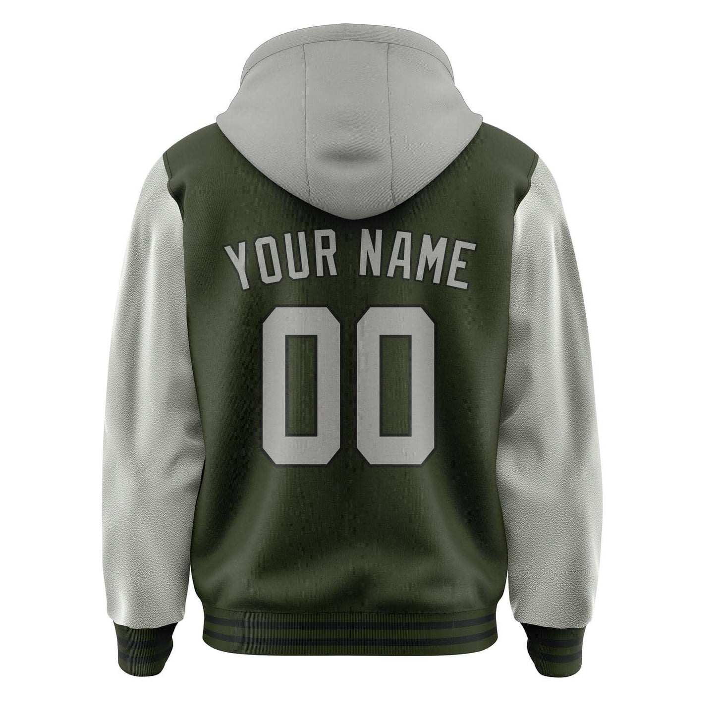 Olive & Gray Rally Jacket