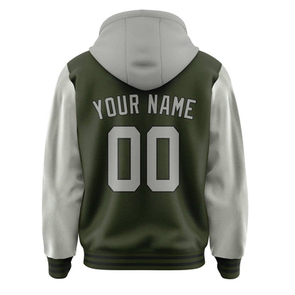 Olive & Gray Rally Jacket