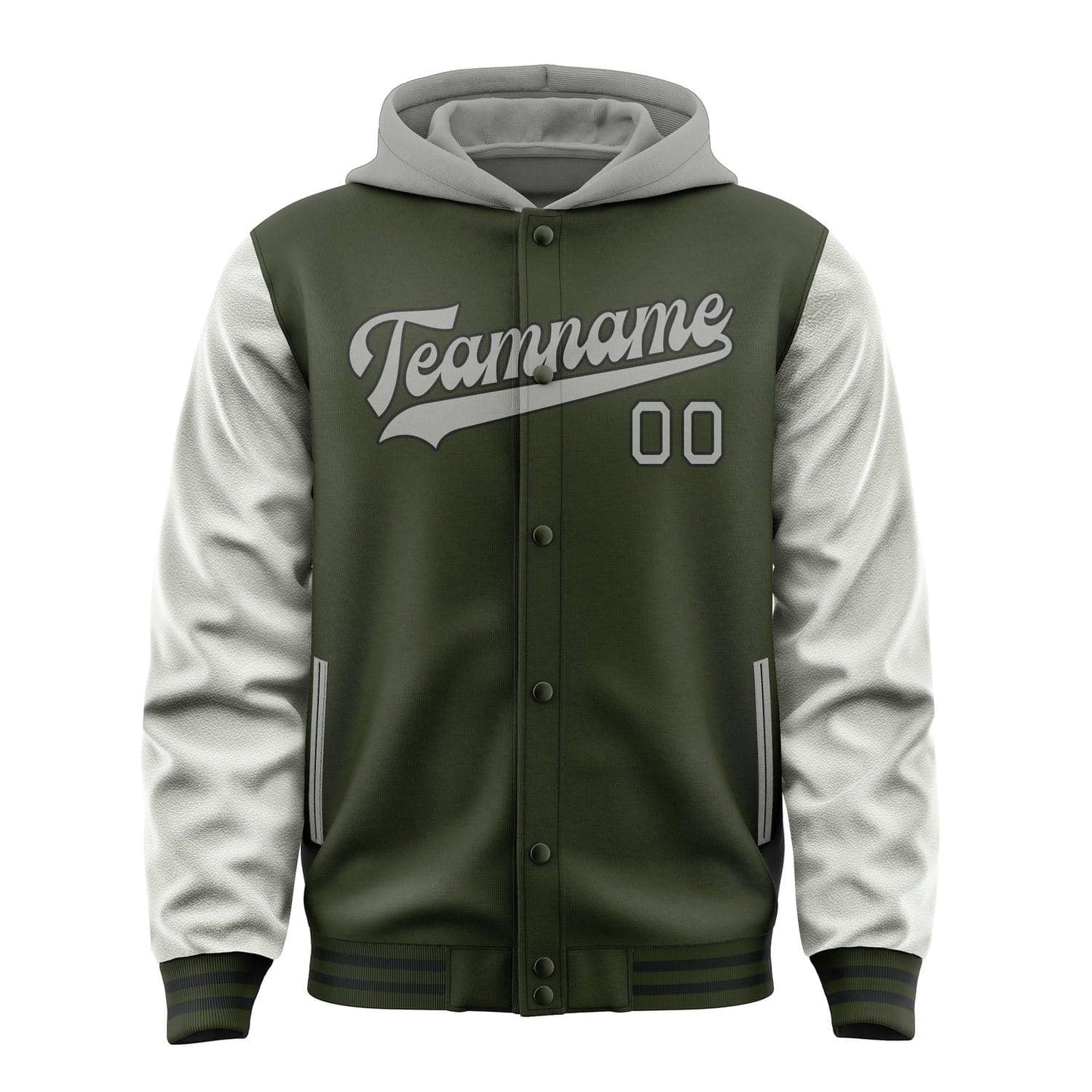 Olive & Gray Rally Jacket