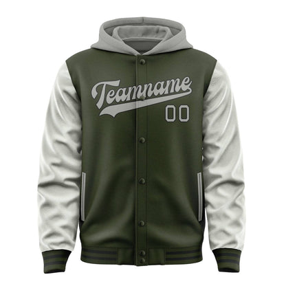Olive & Gray Rally Jacket