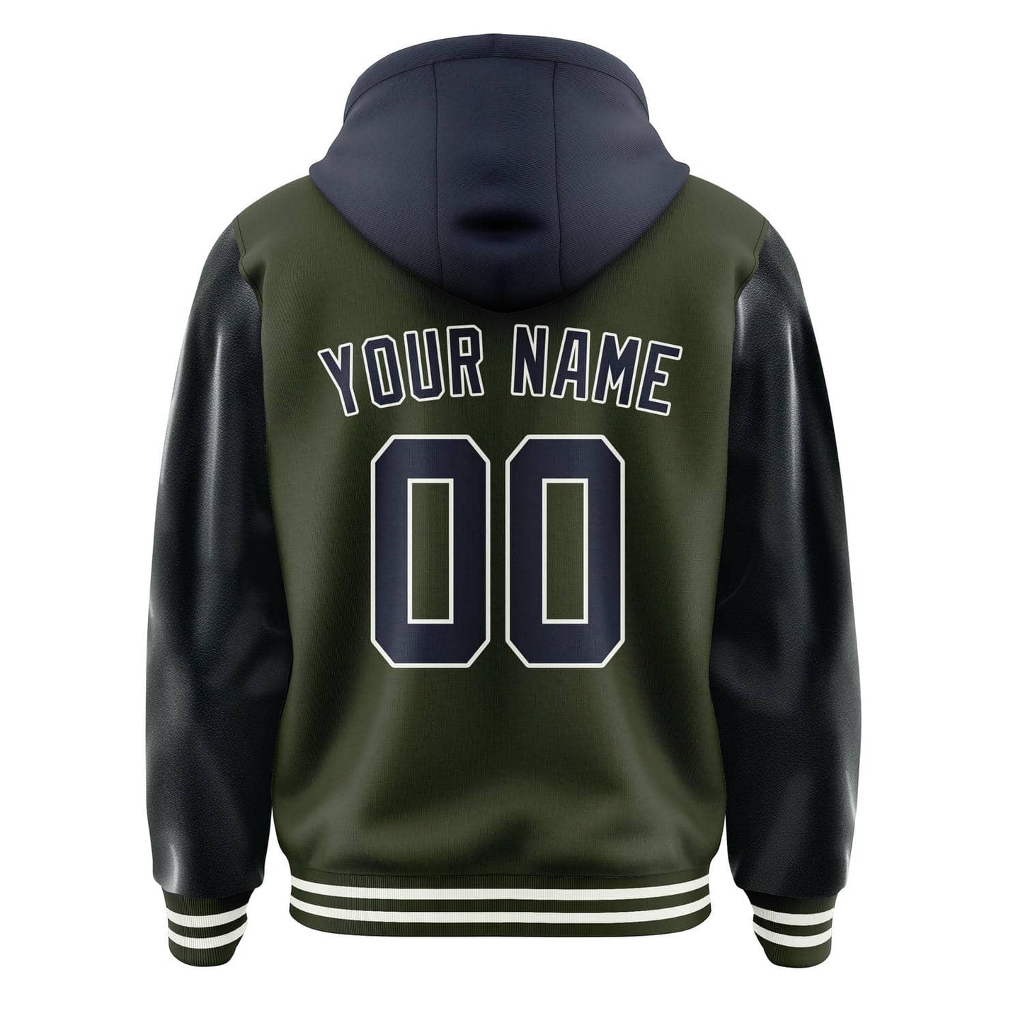 Olive & Navy Avenue Jacket