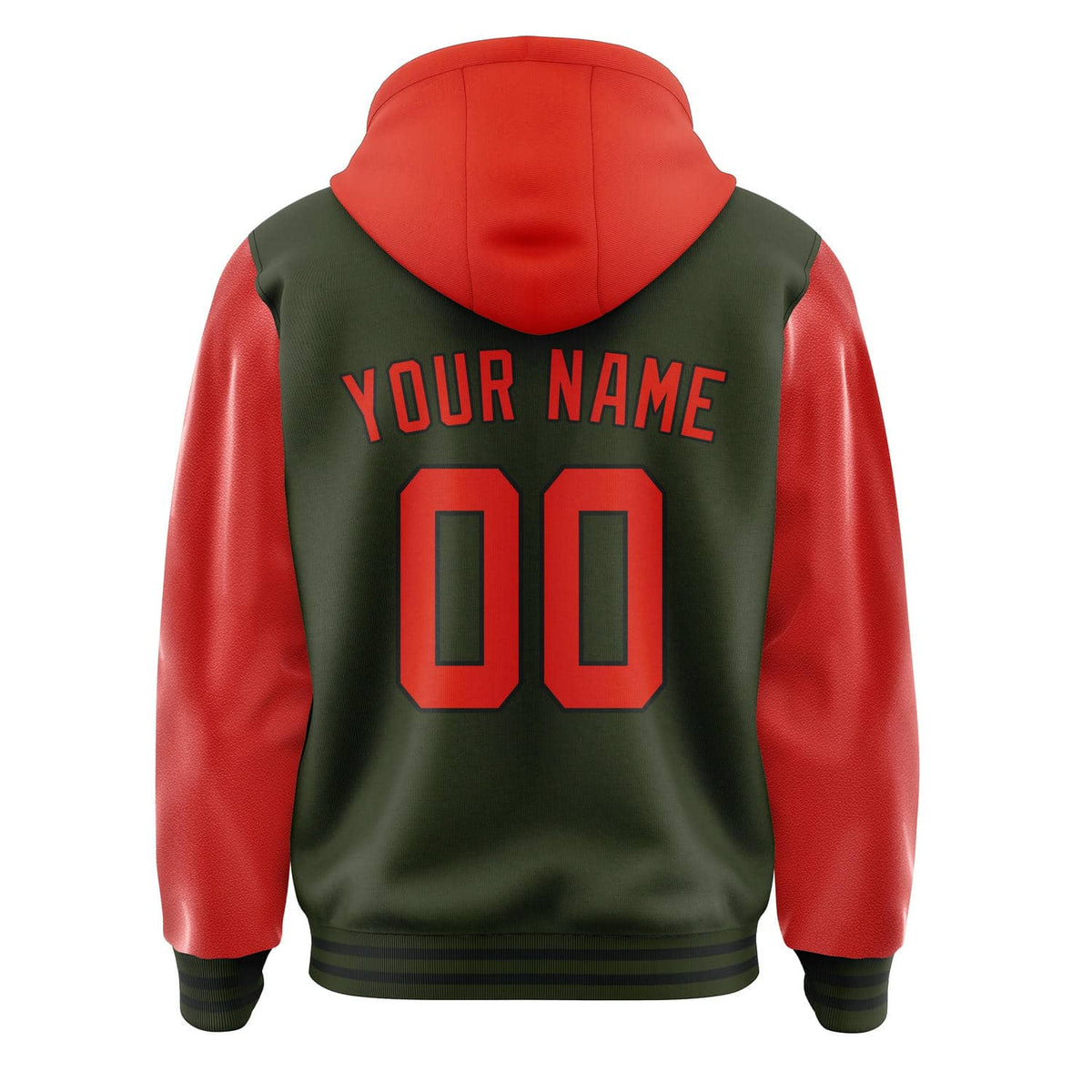 Olive & Orange Red District Jacket