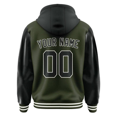 Olive & Black Court Jacket