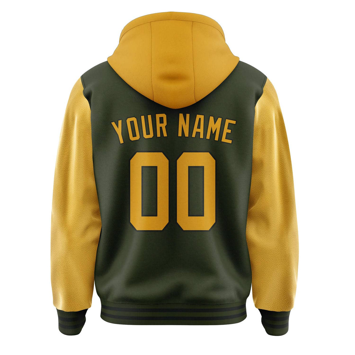 Olive & Yellow West Jacket